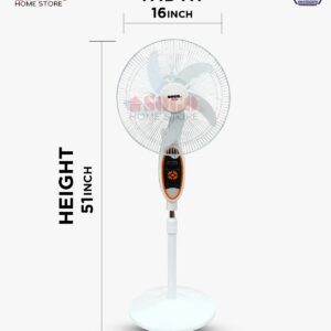 Sogo Floor Fan (JPN-633) – Cordless, Rechargeable & Efficient